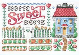 Use 2 strands of thread for cross stitch. Kooler Design Studio Home Sweet Home Sampler Cross Stitch Pattern 123stitch