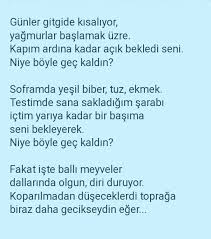 Birgul Ankara Adli Kullanicinin Siir Panosundaki Pin Siir