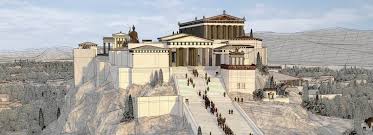 Acropolis From Above 3d Model Google Search Acropolis 3d Model House Styles