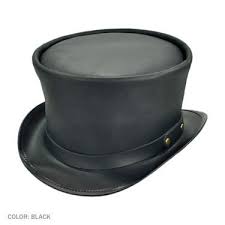 Leather Hats Village Hat Shop Leather Hats Leather Top Hat Leather