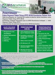 Diatas merupakan contoh surat lamaran kerja bpjs kesehatan yang bisa anda pelajari. Lowongan Calon Ptt Tahun 2020 Bpjs Kesehatan Tembilahan