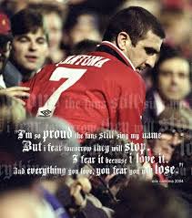 He played for auxerre, martigues, marseille, bordeaux, montpellier, nîmes and leeds united before ending his career at. Manchester United Eric Cantona Eric Cantona Manchester United Players Football Quotes