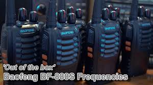 Baofeng Bf 888s Out Of The Box Frequencies
