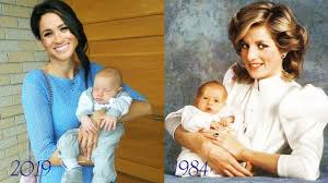 At the time of his birth they were senior royals, working. Archie Looks Just Like Prince Harry New Christening Photo Baby Archie Withs Meghan Markle Youtube