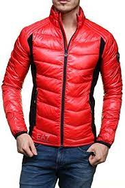 Emporio Armani Men S Jacket Red S Emporio Armani Https Www Amazon Co Uk Dp B01m4mbnrq Ref Cm Sw R Cool Jackets For Men Leather Jacket Men Leather Jacket
