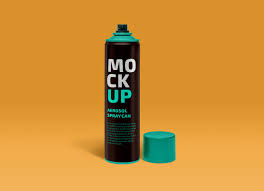 Download Free Aerosol Spray Can Mockup Psd Good Mockups PSD Mockup Templates