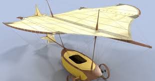 George Cayley Glider 3d Max Gliders Balloon Illustration Cool Inventions