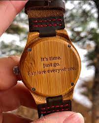 Adventure Is Out There Never Stop Exploring With Treehut Get Custom Engravings On All Your Watches At Www Watch Engraving Customized Gifts Leather Watch Bands
