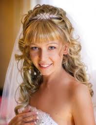 Long hair gives lots of styling options, especially for those brides who want to look romantic on their wedding day. 20 Wedding Hairstyles With Bangs Ideas Wohh Wedding