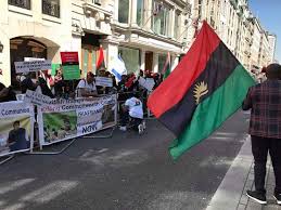 Contact biafra news on messenger. Biafra Protesters Besiege Buhari In London Cnr Current News Reporters