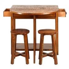 Buy Darton Bar Table Set Honey Finish Online In India Wooden Street Bar Table Sets Bar Table Wooden Bar Stools