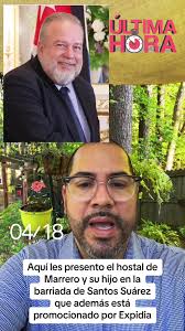 Hostal de Marrero y su hijo en Santos Suárez