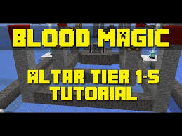 You need to fill each and every one of these sockets with 24,000 lp. Minecraft Blood Magic Mod Altar Tier 1 5 Building Tutorial Youtube
