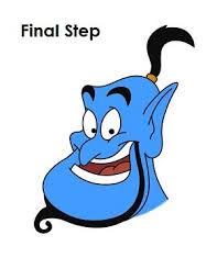 Draw The Genie From Aladdin Drawing Tutorial Easy Aladdin Art Disney Drawings Sushant singh rajput portrait drawing part 2. draw the genie from aladdin drawing