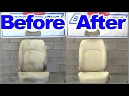Spray the product onto the stain area blot gently. How To Remove Severe Grease Stains From Car Seats And Upholstery Youtube