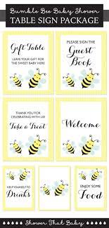 Printable Bumble Bee Baby Shower Table Signs Seven Signs Welcome Sign Favors Sign Etc Instant Download Bumble Bee Baby Shower 0021 Bee Baby Shower Decoration Bumble Bee Baby Shower Bee Baby Shower