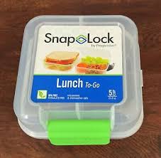 Food storage jars & containers. Progressive Snaplock Snack Food Storage Container Lunch To Go 5cup Ebay