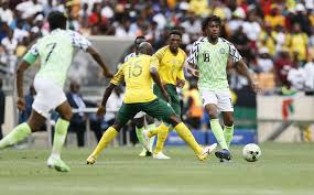 Nigeria begin their 2019 africa cup of nations preparations with a clash versus egypt on tuesday evening. Nigeria Vs S Africa Economic Rivalry Shifts To Soccer Pitch Bloomberg