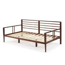 The simple wooden daybed frame. Modern Contemporary Day Bed Mattress Allmodern