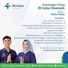 Maybe you would like to learn more about one of these? Loker Dokter Umum Rs Helsa Cikampek