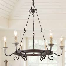 Whether you want your dining room to be elegant and formal or cozy and friendly, modern dining room lighting fixtures can be used to complete the ambiance. Rustic Hanging Light Fixture Fren