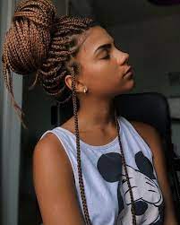 12 Natural Black Wedding Hairstyles For The Offbeat And On Point 691115 Wedding Hairstyl Small Box Braids Hairstyles Box Braids Hairstyles Small Box Braids