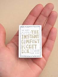 The Instant Comfort Pocket Box, Kim Welling