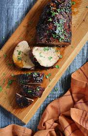 Fig Balsamic Roasted Pork Tenderloin Recipe Pork Tenderloin Recipes Recipes Balsamic Pork