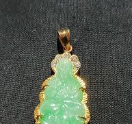 Jade Guanyin pendant popular in Chinese community
