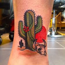 Too much water straight from the plant can make you sick. Little Cactus On Jess Thank You Stencil Still On In Places By Alicetattoos Cowboy Tattoos Cowboy Boot Tattoo