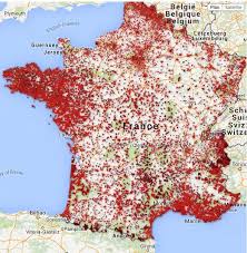 In 2020, google maps was being used by over 1 billion people every month around. Cartographie Des Bars De France Metropolitaine France Map France Map