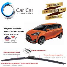 Search 17 toyota sienta cars for sale by dealers and direct owner in malaysia. Toyota Sienta Wiper Car Wiper Blades Car Windshield Year 2016 2020 1 Pair Size 26 14 Shopee Malaysia