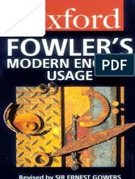 Check spelling or type a new query. Fowler Modern Eng Usg 2nd Gowers Pdf