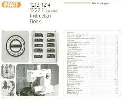 We did not find results for: Pfaff 1213 1214 1222e Sewing Machine Manual