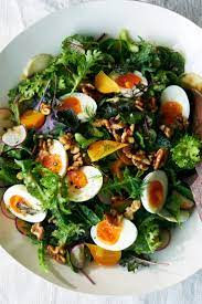 Herbed Spring Salad With Egg And Walnuts Recipe Recipe In 2021 Spring Salad Recipes Nyt Cooking