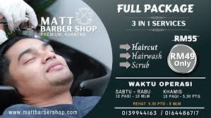 Matt Barber Shop Premium Jalan Teluk Sisek Kuantan