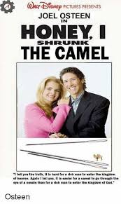 The reply is to sell all he has, give the proceeds to the poor, and and again i say unto you, it is easier for a camel to go through the eye of a needle, than for a rich man to enter into the kingdom of god. Mark 10 25 27 Kjv 25 It Is Easier For A Active Knowledge Facebook