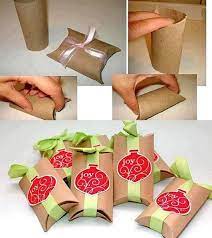 Wenn sie ihre toilette abbauen möchten, um eine neue zu. Geschenk Box Wc Papier Rolle Klopapierrollen Basteln Weihnachtsdeko Selber Machen Geschenkverpackung Basteln