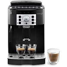 How often a coffee machine needs to be descaled depends on how often it is used and the hardness. De Longhi Magnifica S Cafetera Superautomatica Con 15 Bares De Presion Cafetera Para Espresso Y Cappuccino 13 Programas Ajustables Sistema De Auto Limpieza Ecam 22 110 B Negra 35x24x43cm Amazon Es Hogar Y Cocina