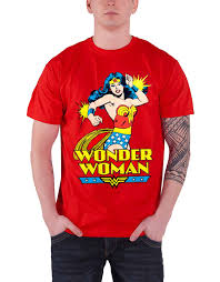 Cafepress brings your passions to life with the perfect item for every occasion. Wonder Woman Officially Licensed Merchandise T Shirt Red Buy Online In Andorra At Andorra Desertcart Com Productid 194297027