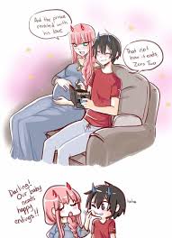 A Happy Ending Darling Darling In The Franxx Darling In The Franxx Anime Cute Anime Character