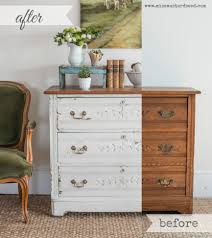 Custom White Milk Paint Dresser Miss Mustard Seed Furniture Makeover Furniture Repurposed Furniture