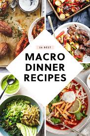 26 Dinner Recipes That Are On The Macro Diet Macros Diet Recipes Dinner Party Recipes Diet Dinner Recipes