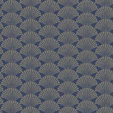 Découvrez ce papier peint fleurs serenity bleu nuit doré de la collection hygge de casélio. Papier Peint Vinyle Sur Intisse Scarlett Pearl Bleu Nuit Et Dore Leroy Merlin