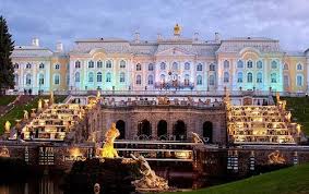 The Grand Palace In Peterhof In 2020 Peterhof Palace Palace Travel Around The World