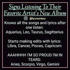 Leo True I Listened To All The Songs In A Billie Eilish Album Sam Smith Shawn Mendes And More Album In Zodiac Horoscope Zodiac Signs Cancer Billie Eilish Songs