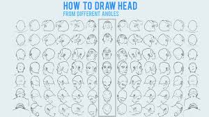 How To Draw A Head From All Angles Face Angles Drawings Body Tutorial