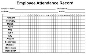 The #1 employee scheduling template for restaurants. Employee Attendance Tracker Sheet 2019