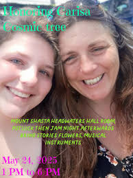 Carisa CosmicTreea Memorial Invitation in Mount Shasta
