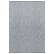 Teppich paris im klassischem streifenmuster von liv interior aus recycelter baumwolle. Outdoor Teppich In Grau Weiss Milanari Com